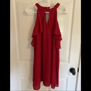 Dark red dress. Size Medium.